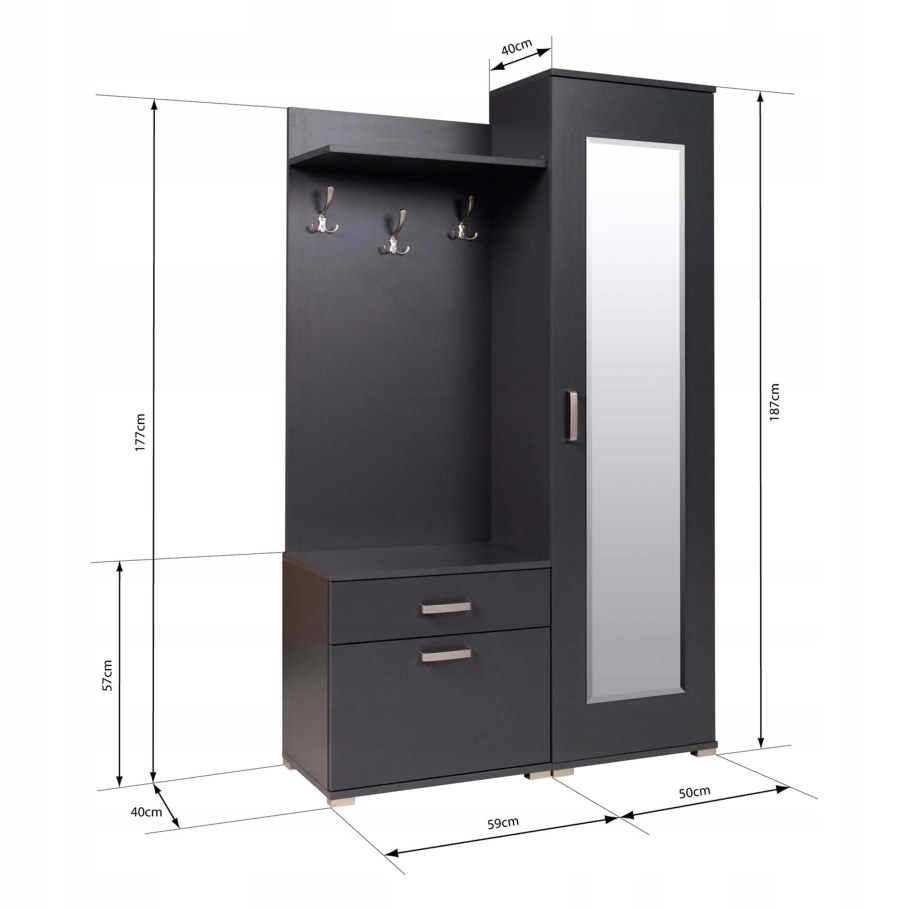 Прихожая Вик ЛДСП 1