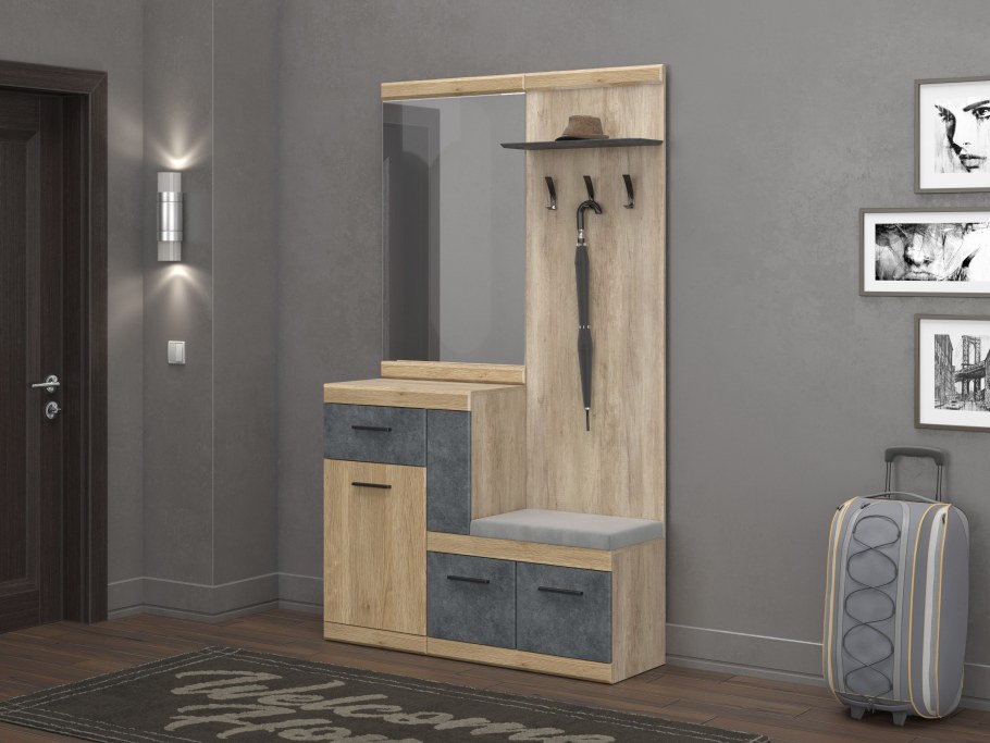 Стенд мебель прихожая Вегас