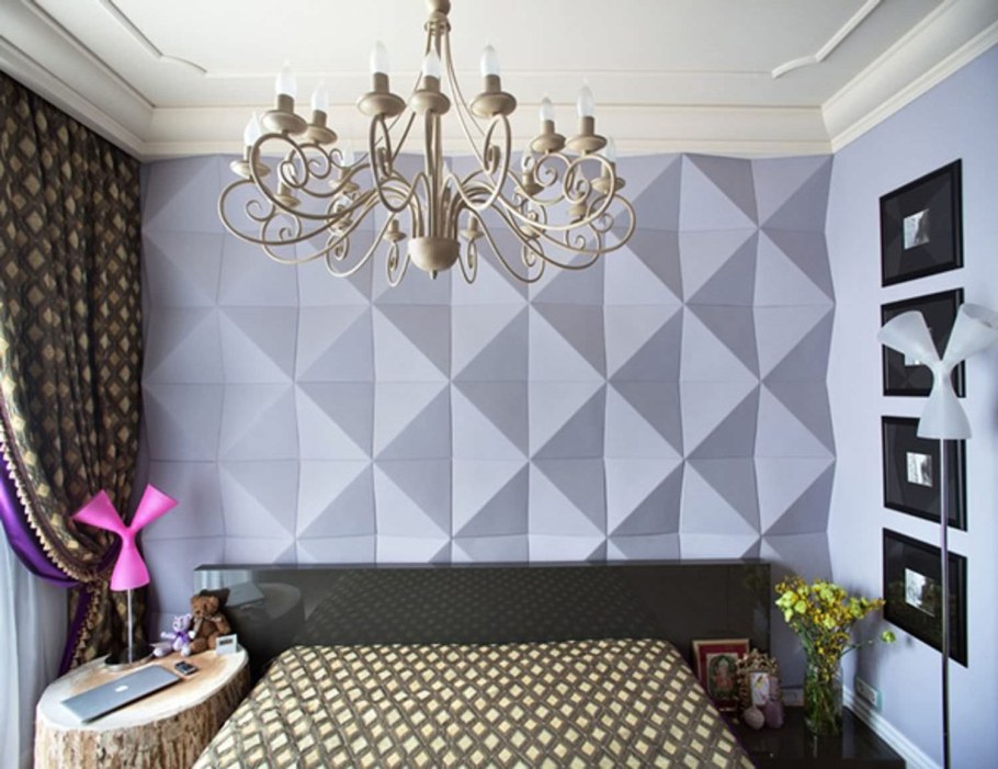 Ромбы на стене