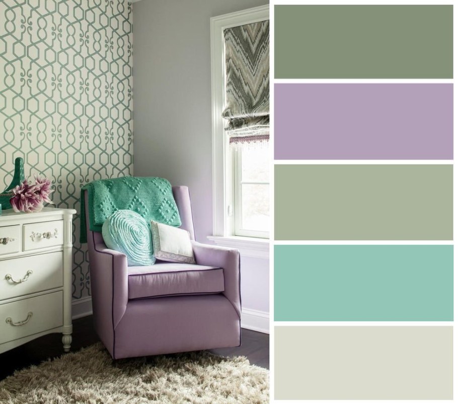 Идеальное сочетание цветов в интерьере
