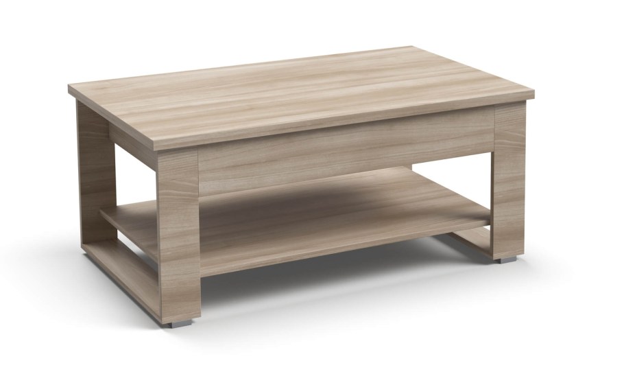 Стол журнальный Lux много мебели крафт табачный