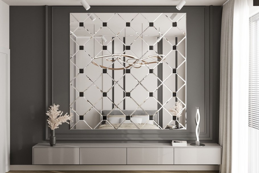 Зеркальное панно Illusion Silver md834sl