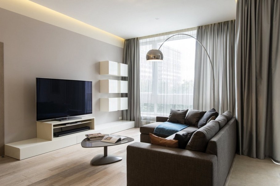Гостиная в минималистическом стиле