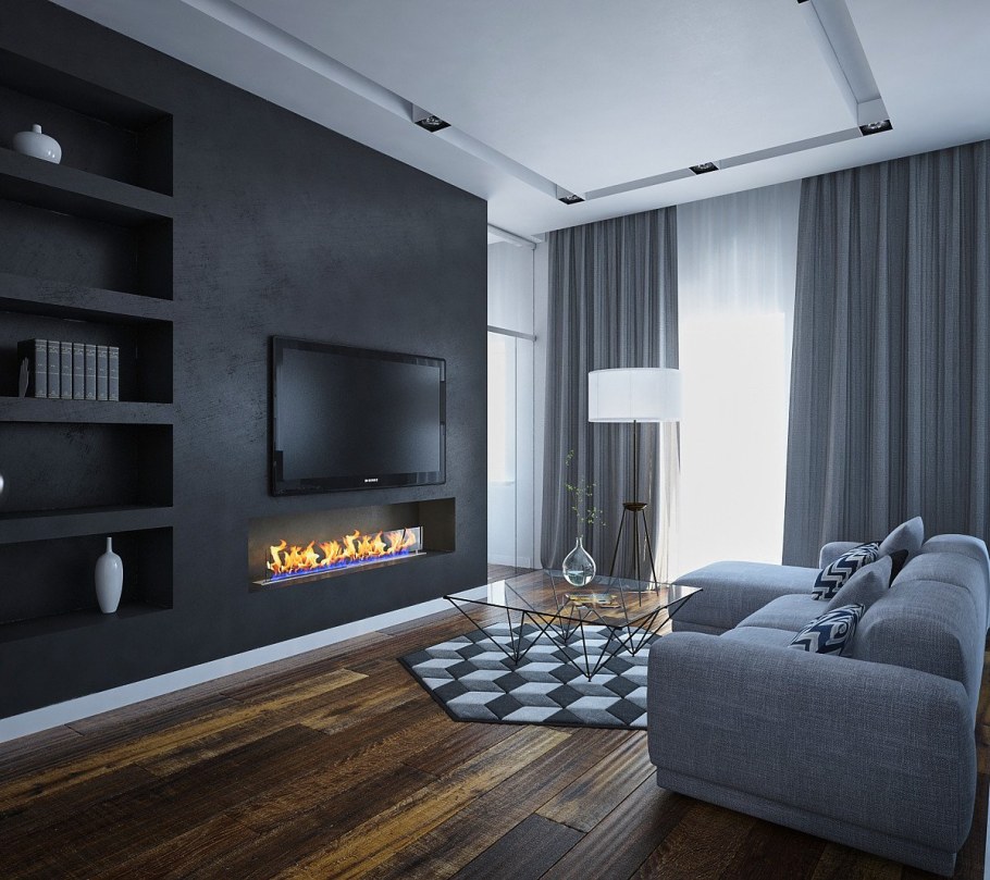Интерьер Минимализм гостиная