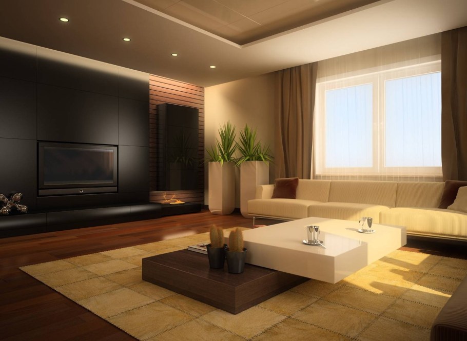 Интерьер гостиной