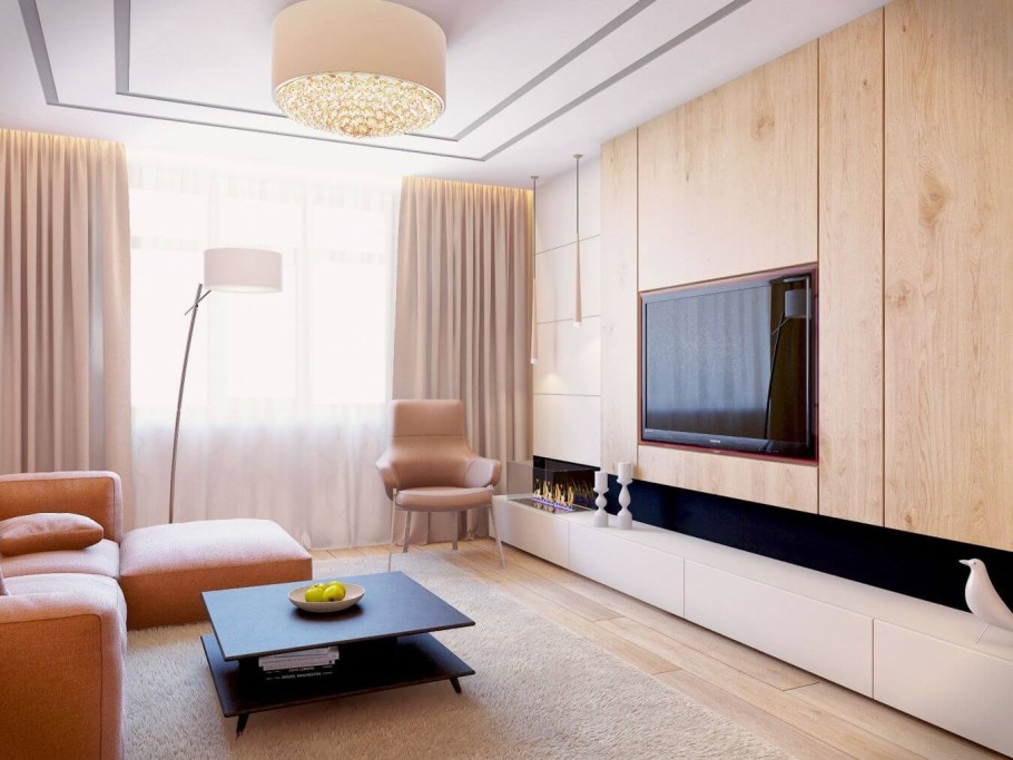 Гостиная в минималистическом стиле