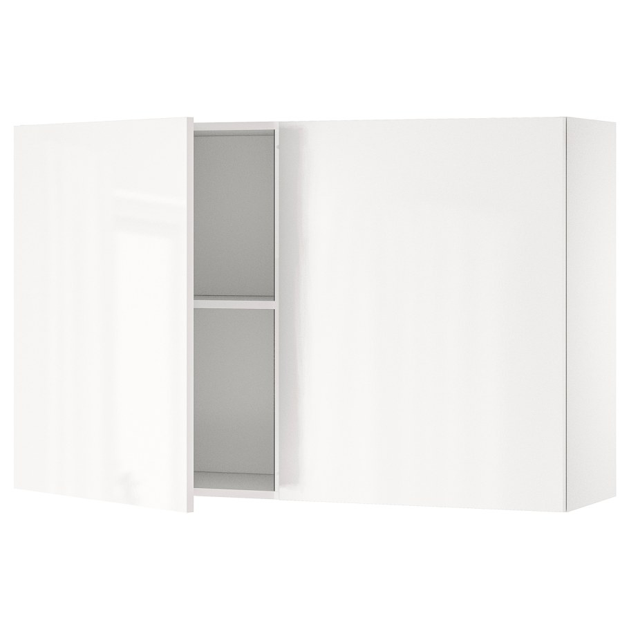 Knoxhult КНОКСХУЛЬТ навесной шкаф с дверями белый 120x75 см
