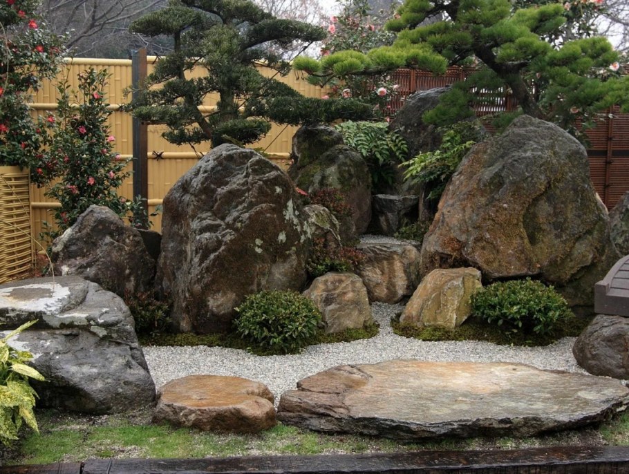 Рокарий сад бонсай Южная Корея