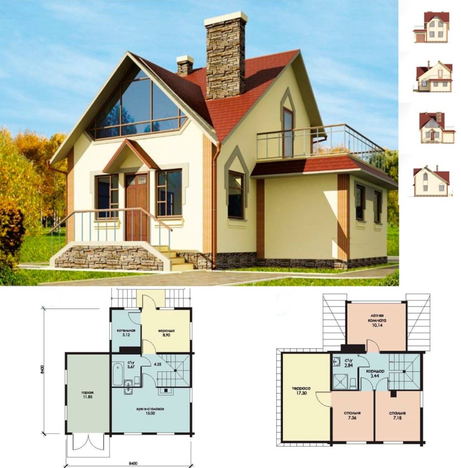 Дом 100кв двухэтажный двухэтажный 100 кв м проекты. С мансардой