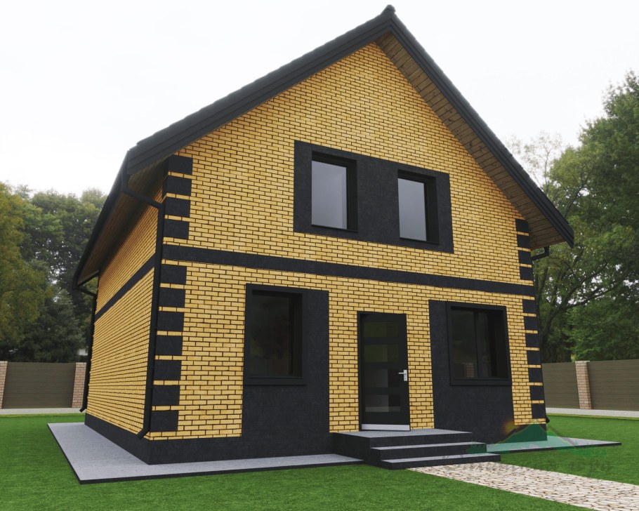 Красивый дом 120 квадратов