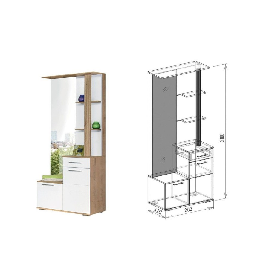 Прихожая Твист Союз мебель