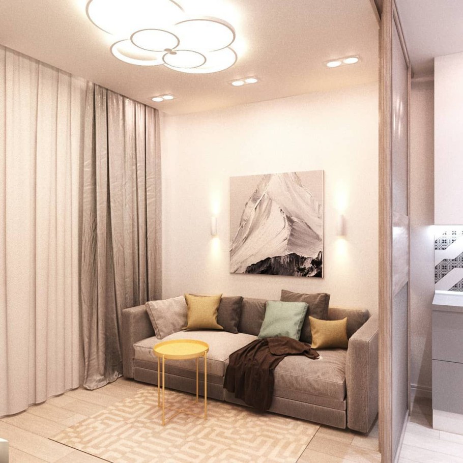 Спальня-гостиная 18 кв.м