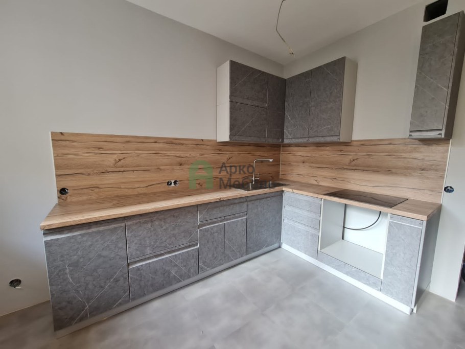 Кухня скала мрамор Арктик