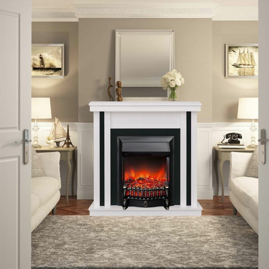 Электрокамин в интерьере