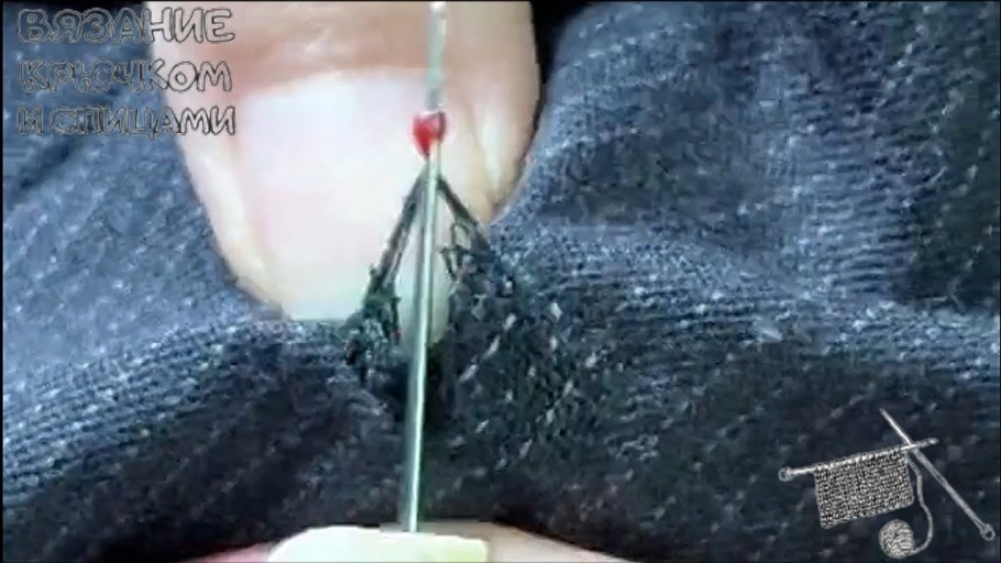 Красиво зашить стрелку на трикотаже