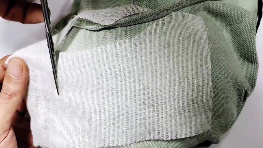 Лайфхак зашить дырку