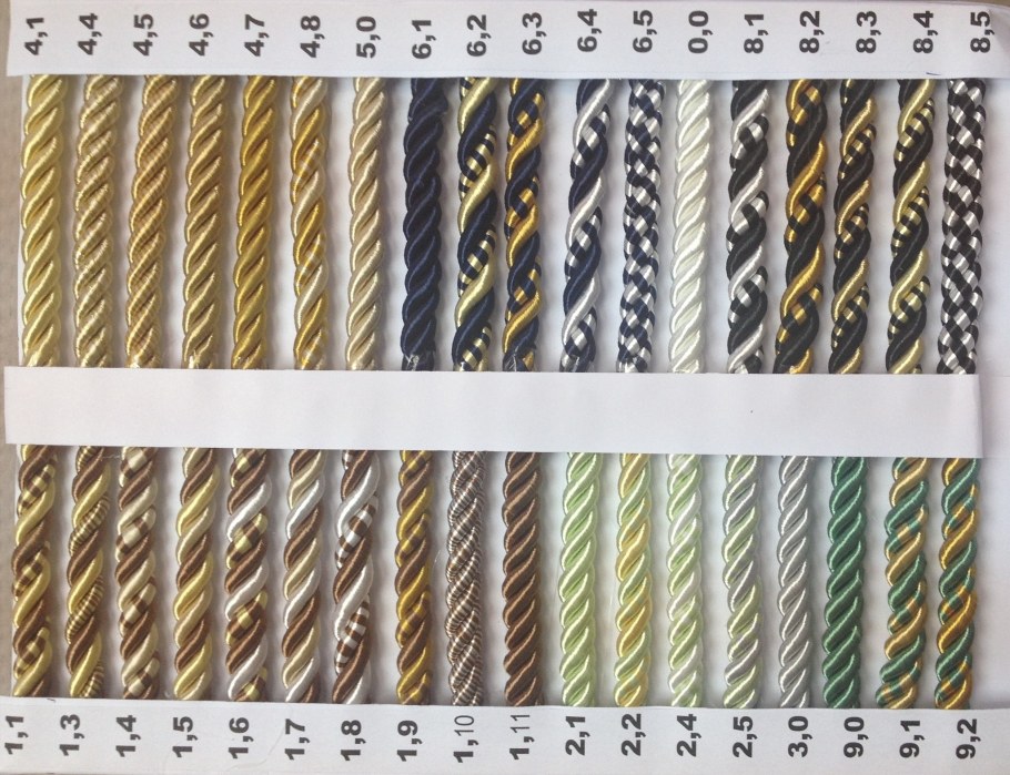 Кант витой для натяжных потолков