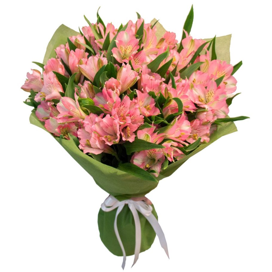 Монобукет - альстромерия