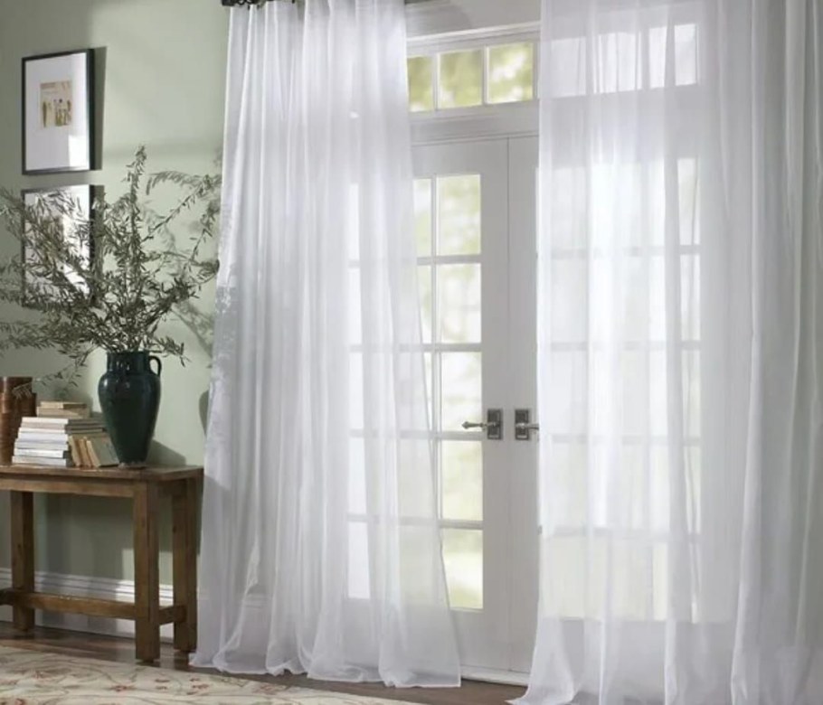 Тюль вуаль Полуорганза шампань высота 250