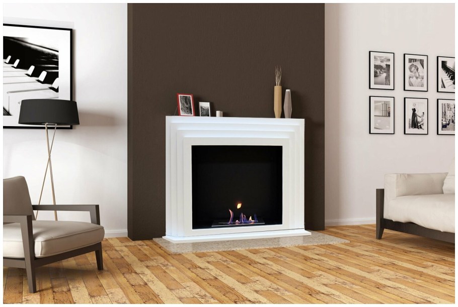 Биокамин Kratki Echo белый