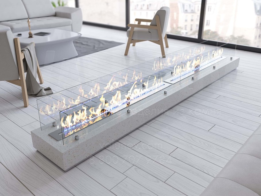 Напольный купольный биокамин