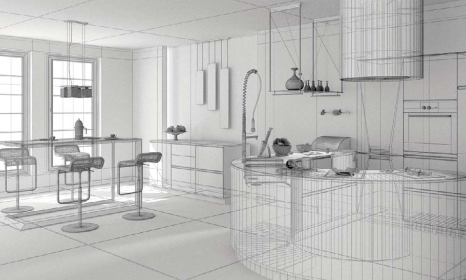 Моделирование интерьера в 3ds Max