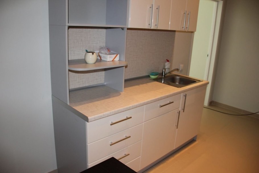 Эрго 30h004 мини-кухня офисная 118*60*214 (береза)