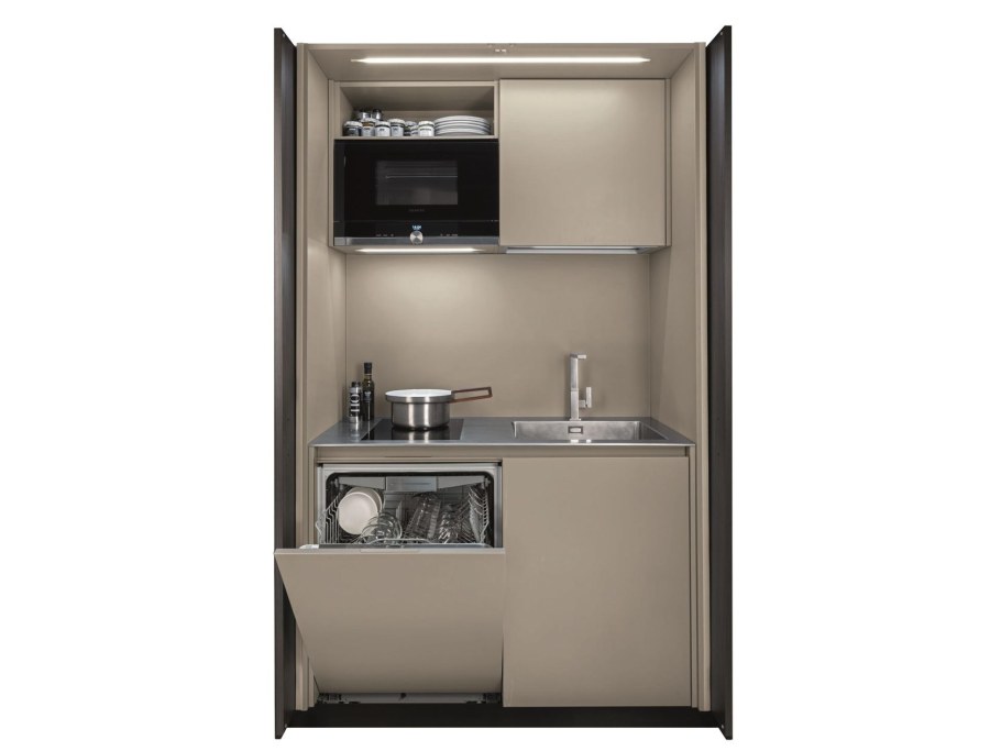 Кухня мини SCB 120.1 серая