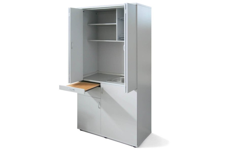 Кухня мини SCB 120.1 серая