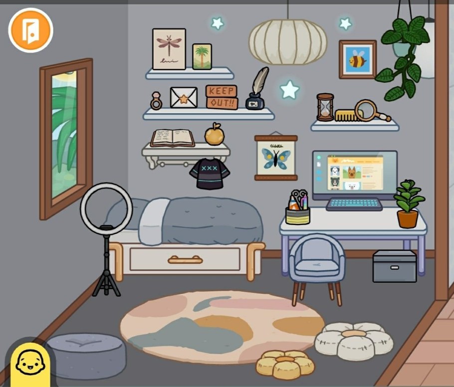 Тока бока комната спальня