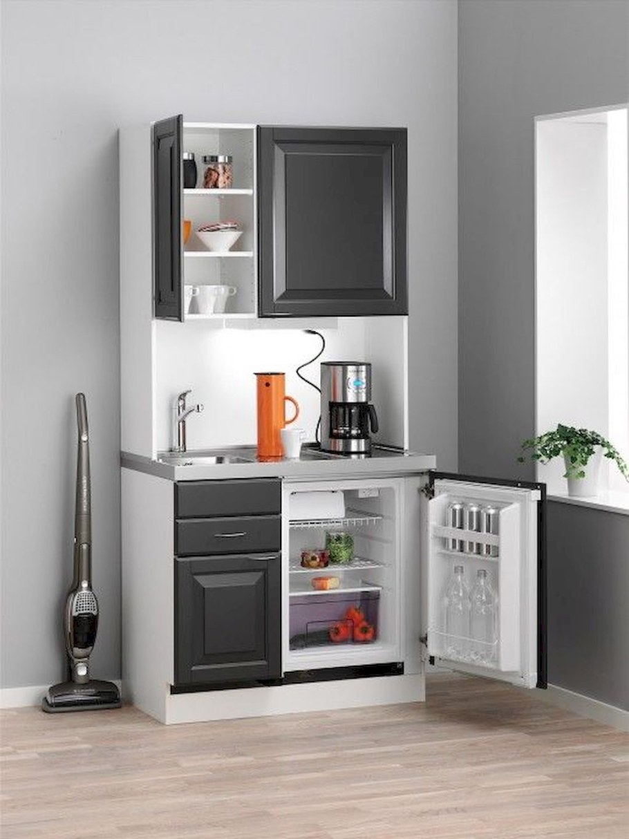 Эрго 30h004 мини-кухня офисная 118*60*214 (береза)