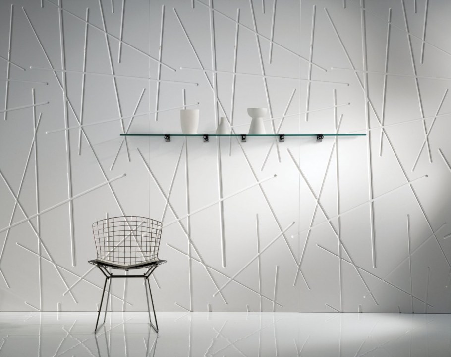 Геометрические фигуры на стене