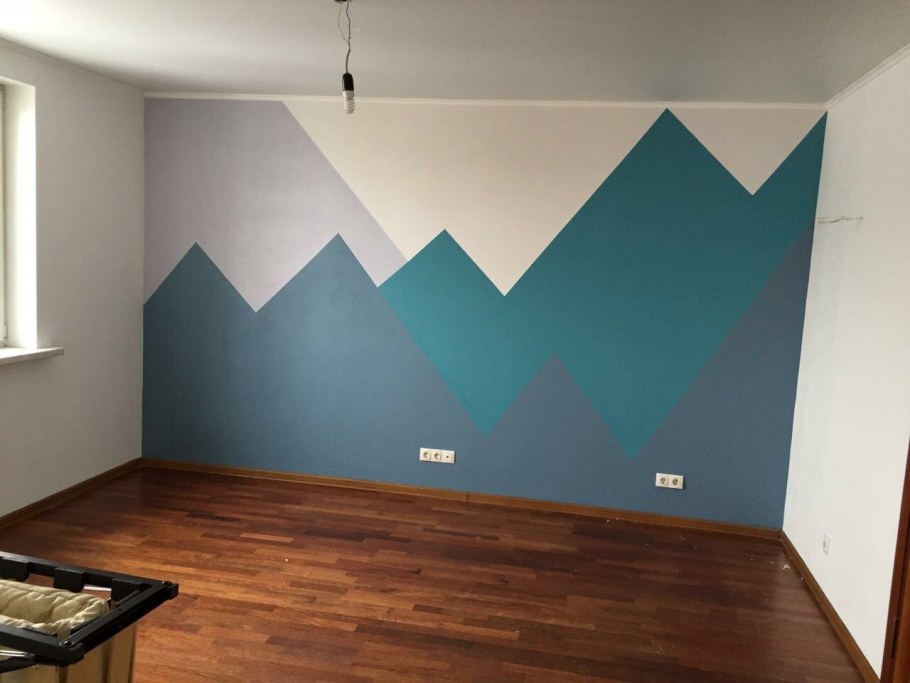 Покрашенные стены