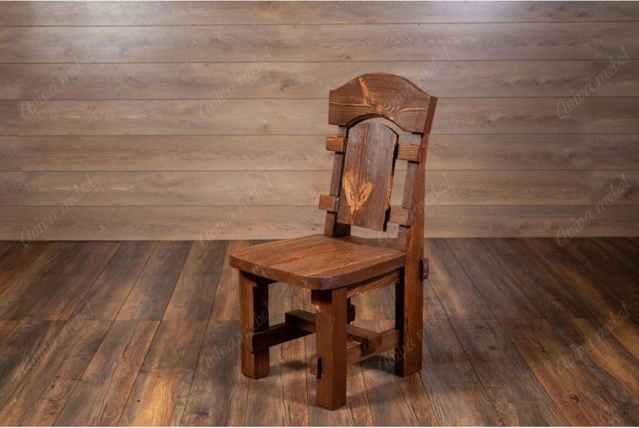 Стул под старину из дерева