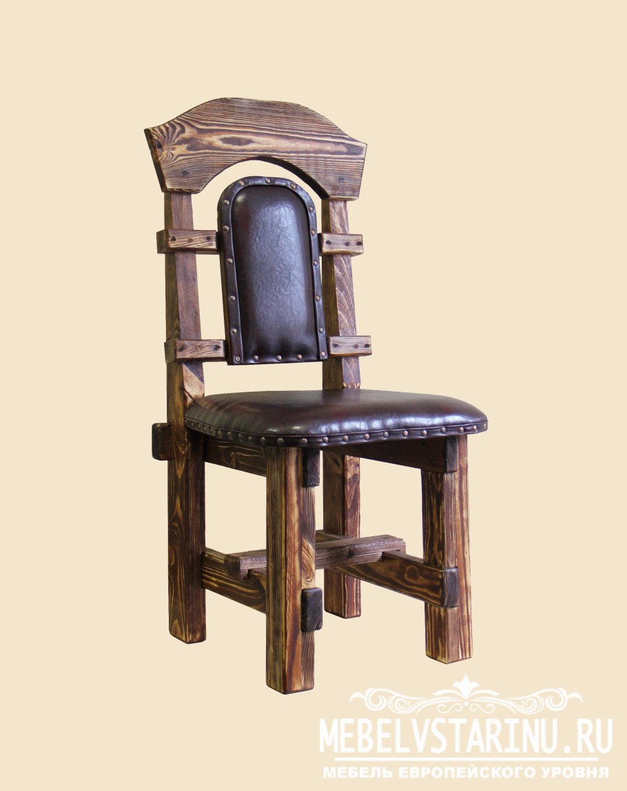 Стул под старину из дерева