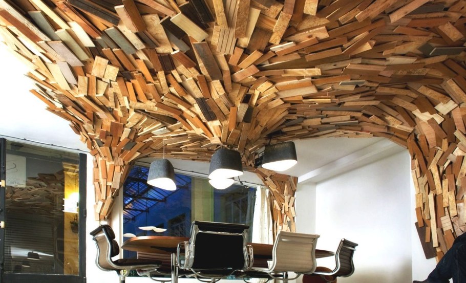 Деревянный декор в интерьере