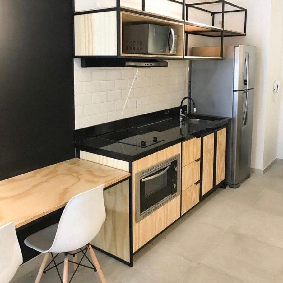 Кухня в стиле лофт