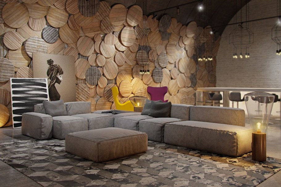 Необычные элементы интерьера