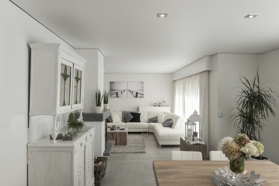 Матовый потолок в интерьере