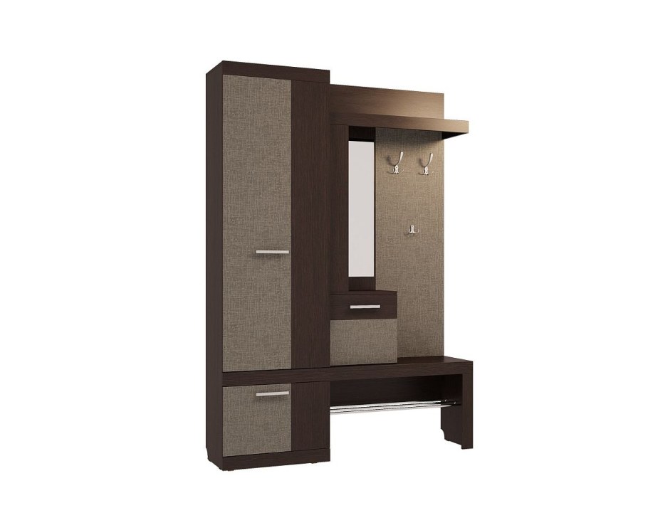 Прихожая Алекс 1500*354*2116 венге/скала (Мебельсон)