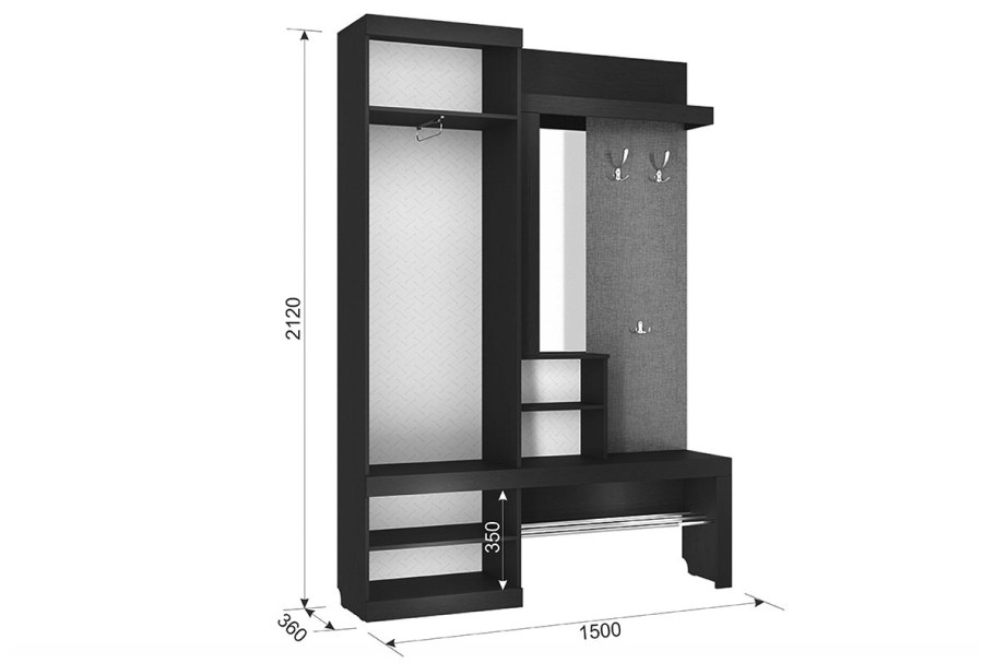 Прихожая Алекс (Мебельсон)