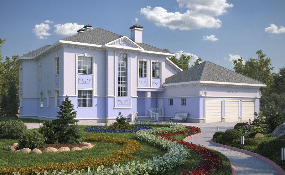 Усадебный жилой дом