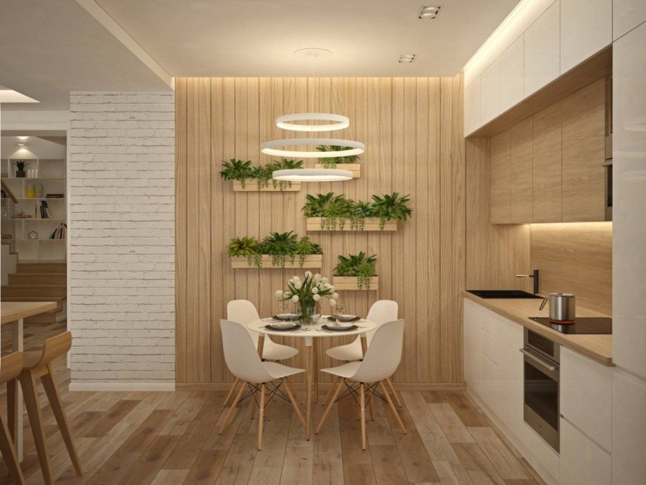 Кухня в стиле экостиль