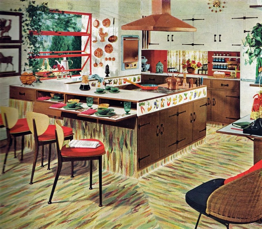 Кухня в стиле МИД сенчури Модерн