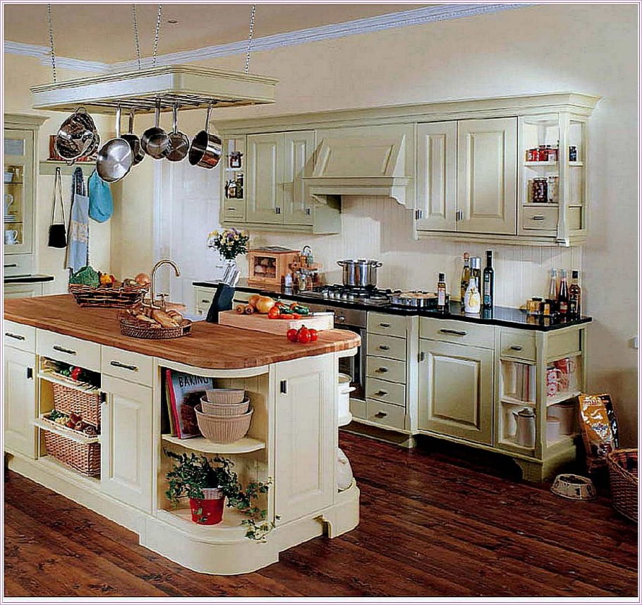 Кухня деревенский стиль Прованс Шале