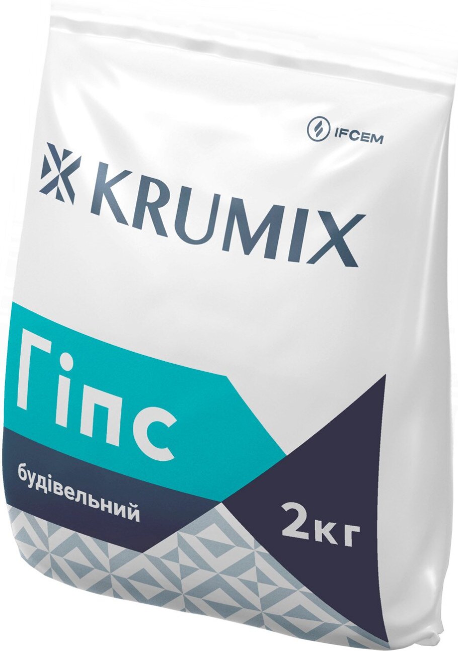 Гипс белый г-5, 2кг (15шт) Диана