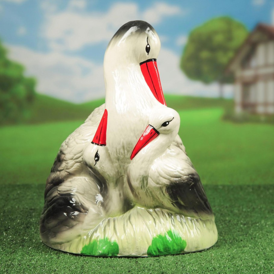 Аист фигурка для сада