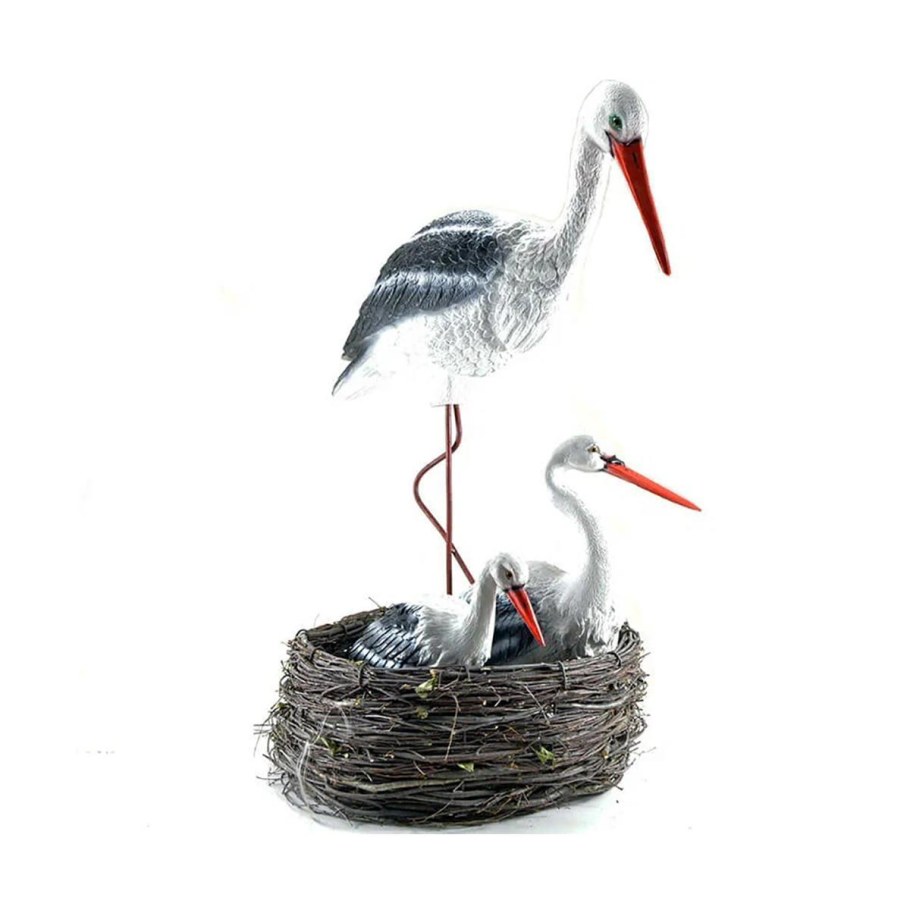 Аист фигурка для сада