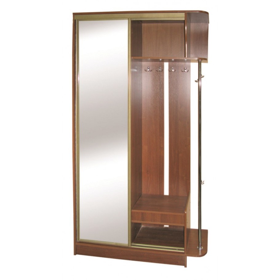 Шкаф для прихожей 2дв с зеркалом Тереза