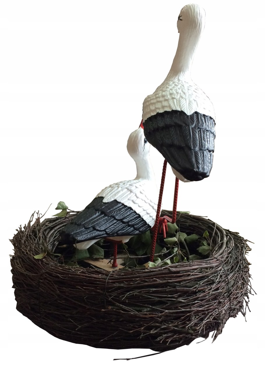Декоративное гнездо для аиста